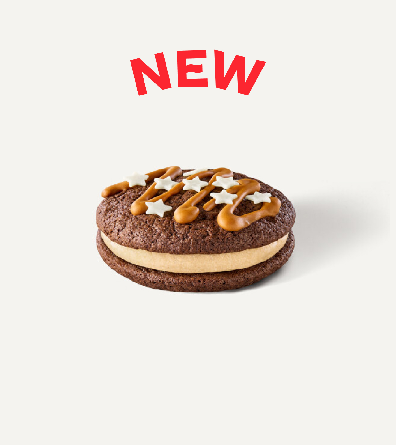 Caramel Nutcracker Cookie Sandwich