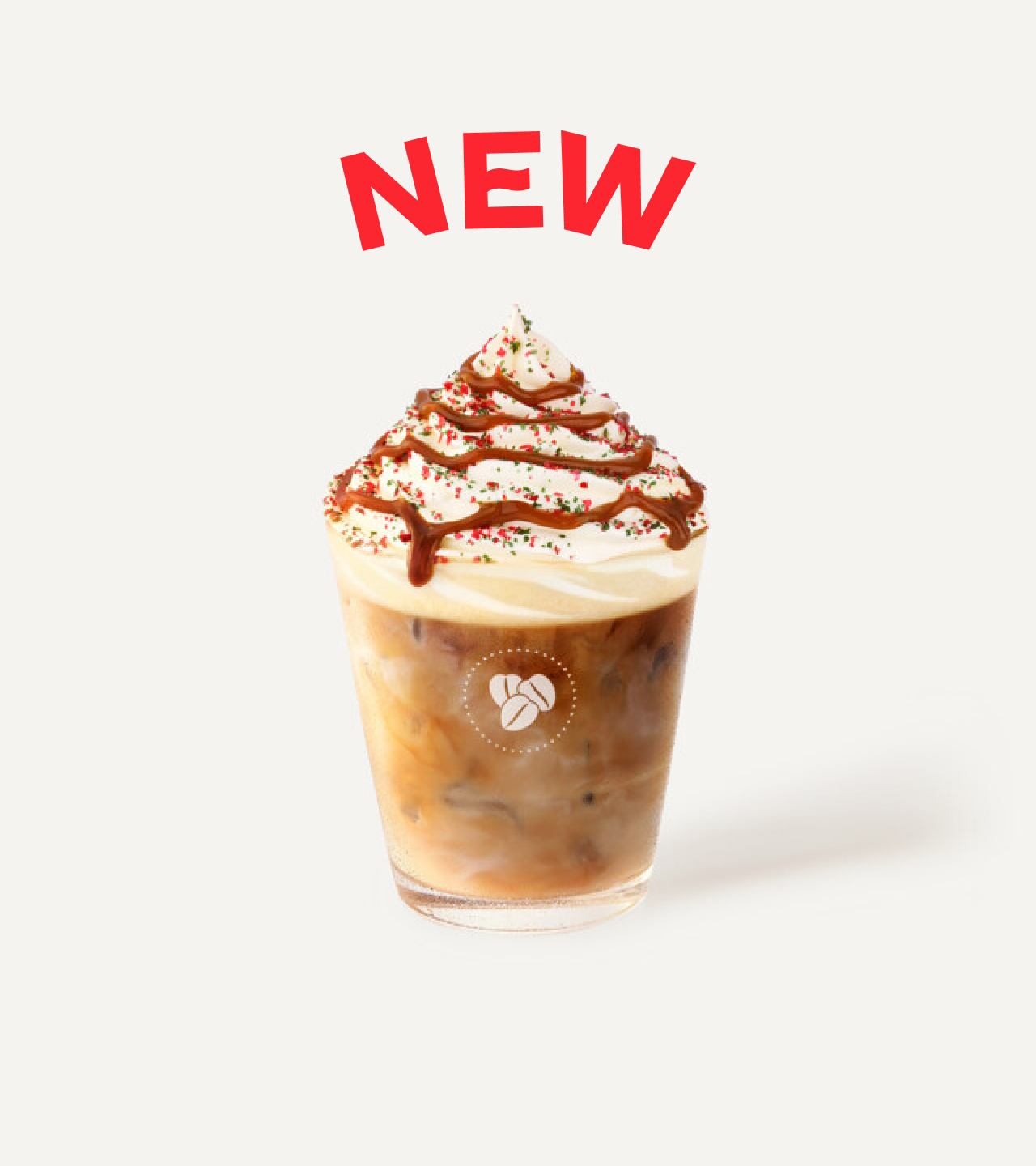 Caramel Nutcracker Iced Latte