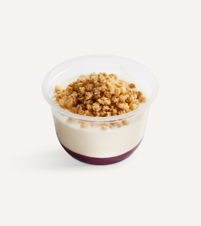 Greek Style Yogurt with Mixed Berry Compote