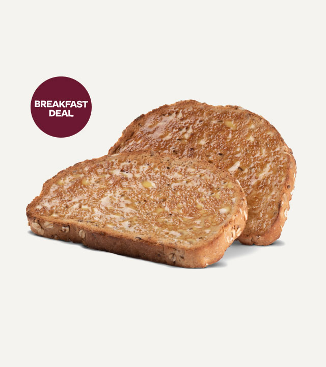 Seeded Brown Toast (V)